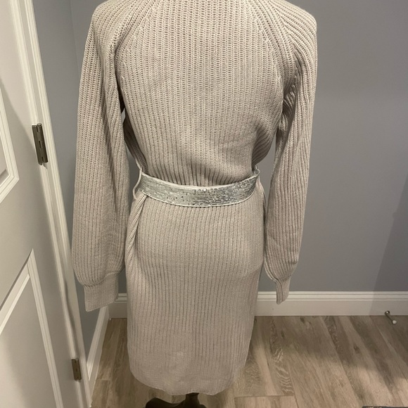 NWT Womens’s Express Midi Cardigan with Sequin Belt - Picture 11 of 14